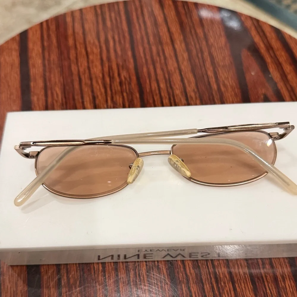 Hush‎ Puppies Tan Oval Glasses Ken mark zoom 49 17 135 BR